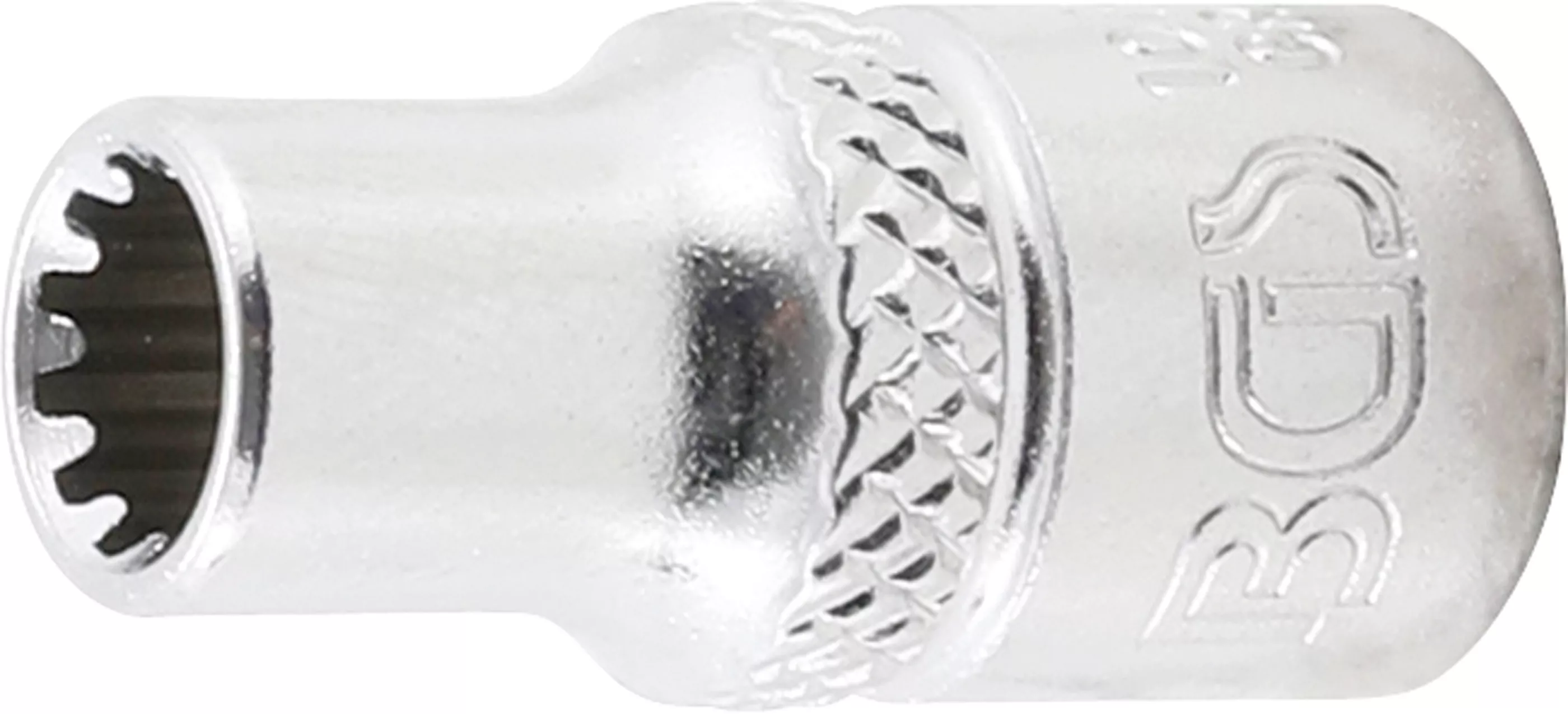 Steckschlüssel-Einsatz Gear Lock | Antrieb Innenvierkant 6,3 mm (1/4") | SW 5,5 mm