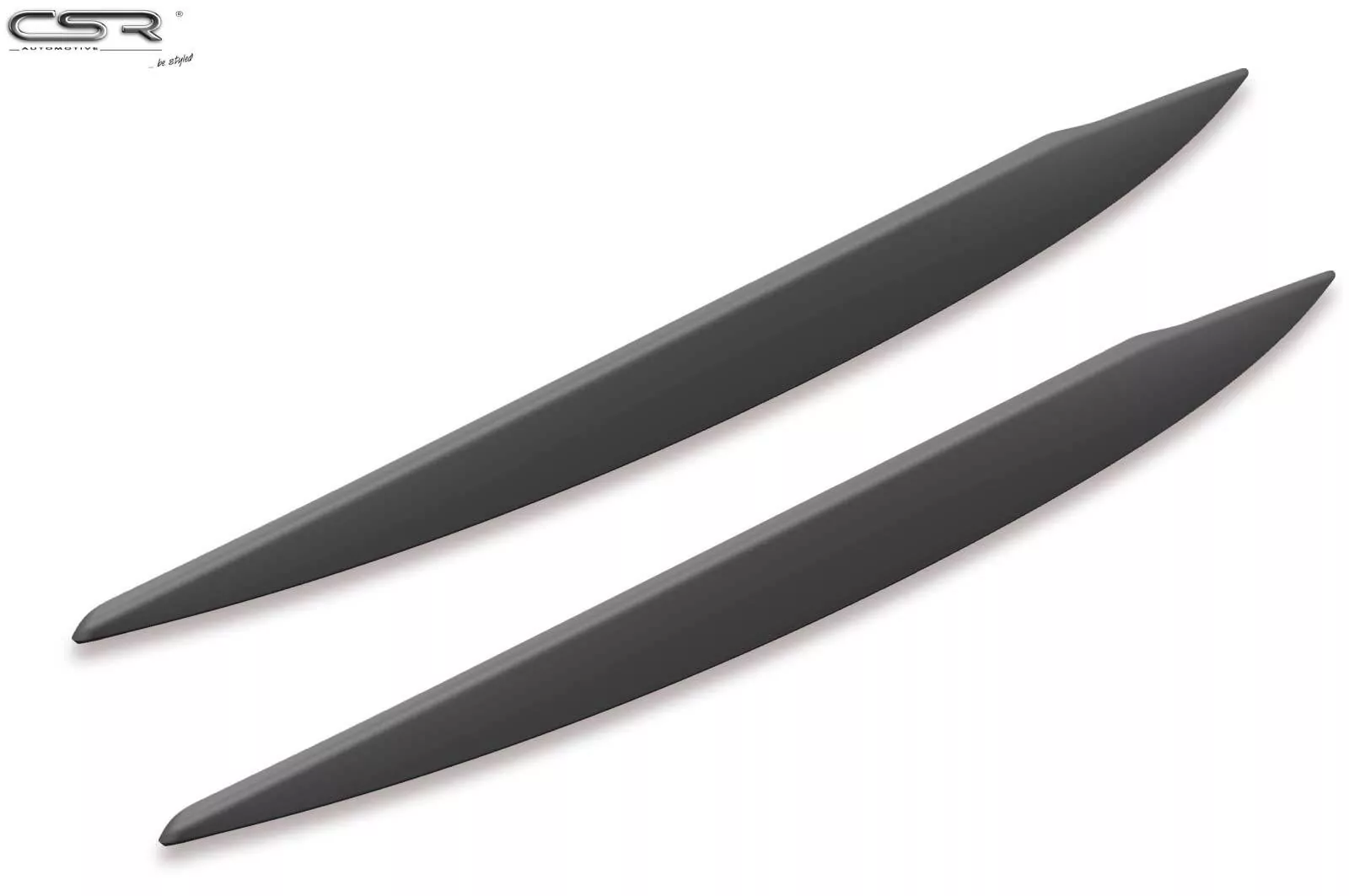 Scheinwerferblenden Glossy für VW Golf 7 Facelift Glossy (schwarz hochglanz)