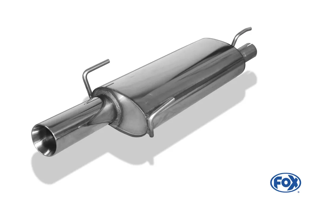 Opel Astra F-CC  Endschalldämpfer 3-Punkt-Aufhängung einflutig - 1x80 Typ 24