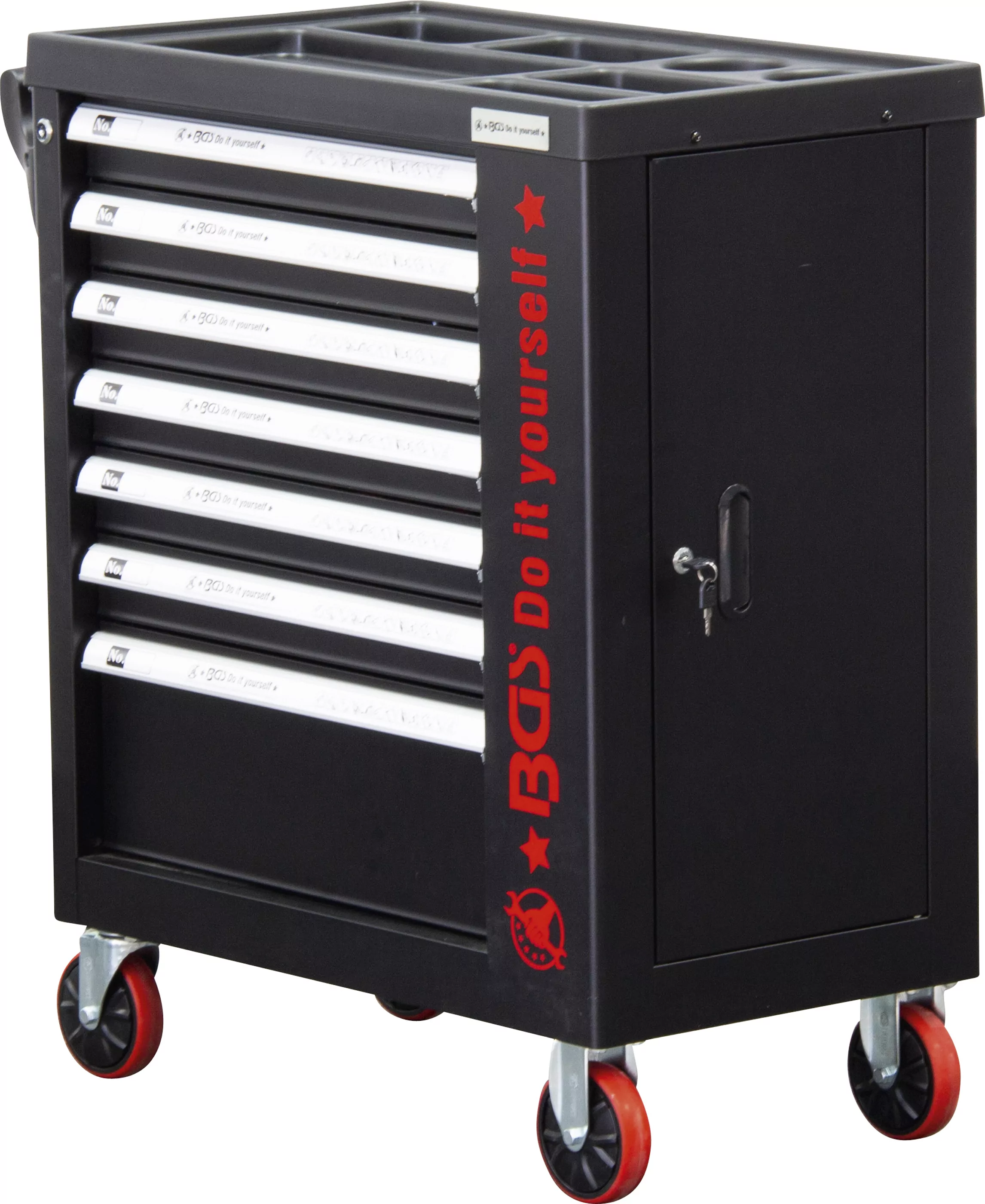 Werkstattwagen | 7 Schubladen | 1 Seitentür | leer