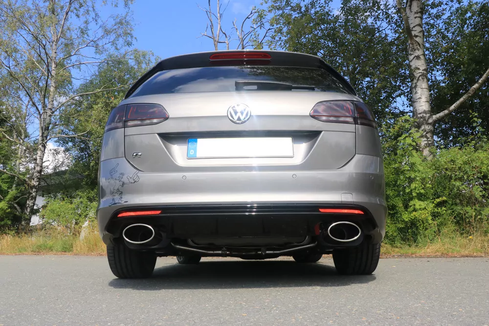 VW Golf VII Variant R - 4-Motion  Endschalldämpfer rechts/links - 160x90 Typ 38 rechts/links