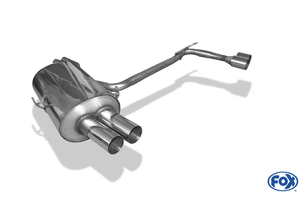 BMW E46 320/ 323/ 325/ 328/ 330  Endschalldämpfer Ausgang rechts/links zweiflutig - 2x76 Typ 10 rechts/links