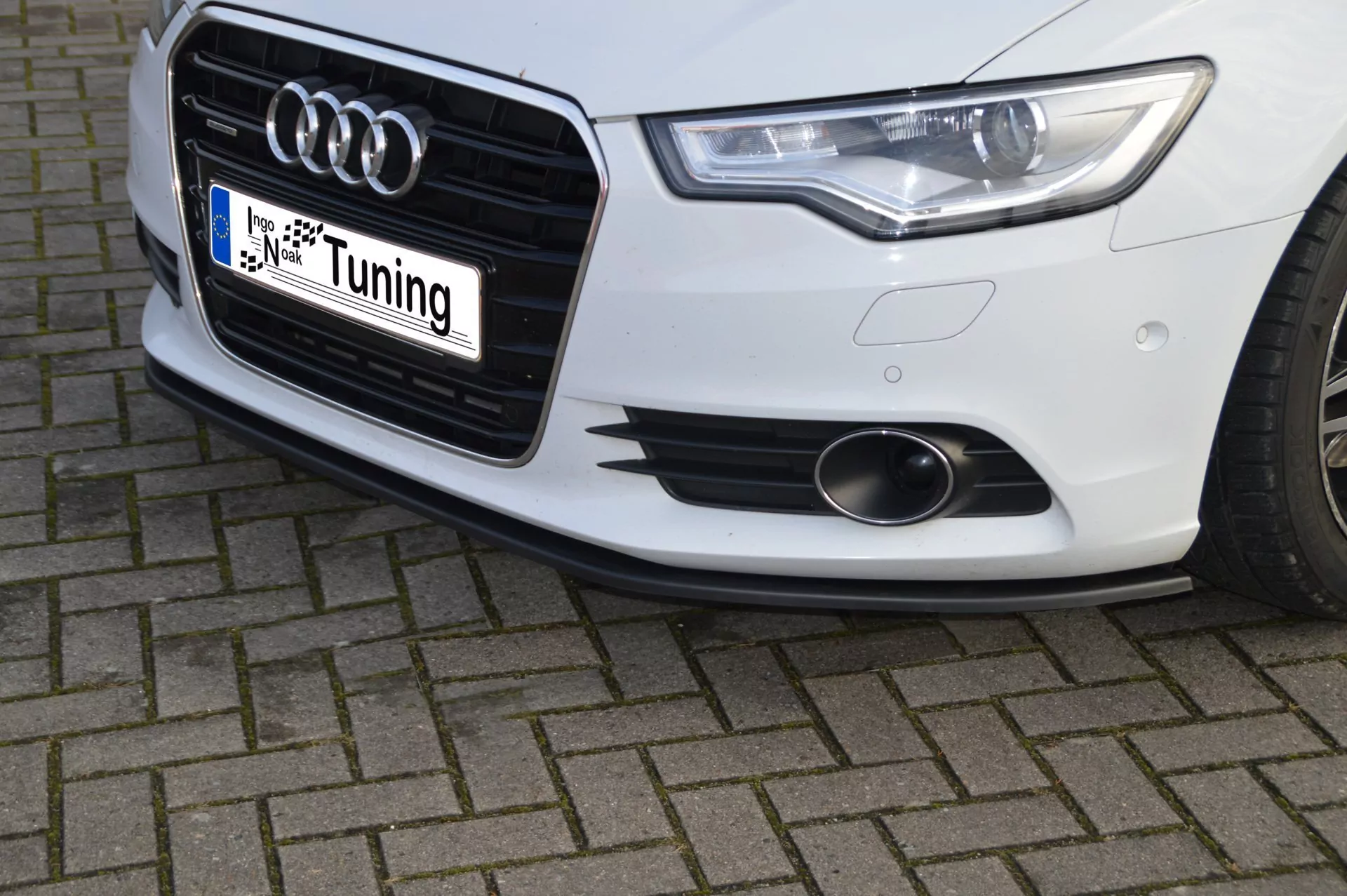 Cup Frontspoilerlippe für Audi A6 4G C7 Bj. 2010-2014