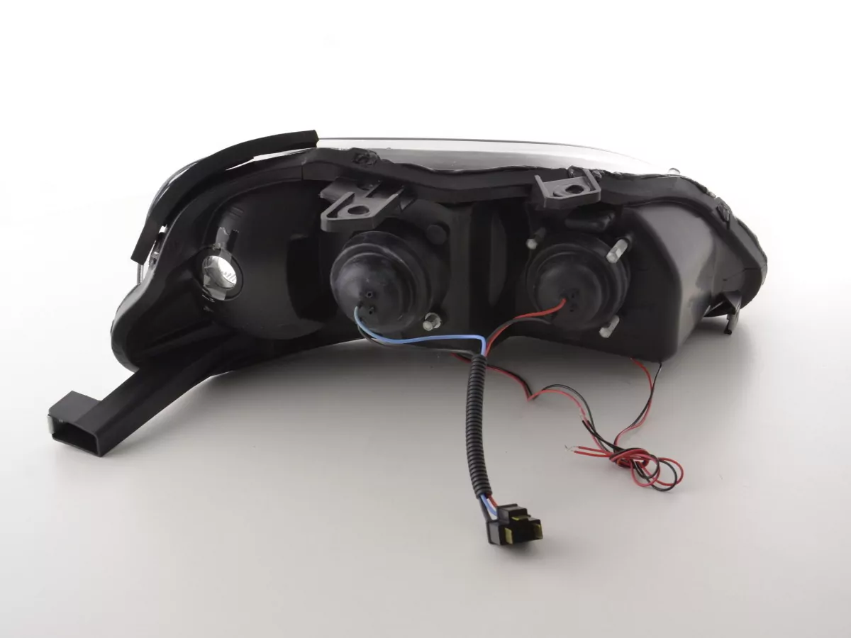 Scheinwerfer Set Honda Civic Coupe/Civic 4-trg. Bj. 99-00 schwarz