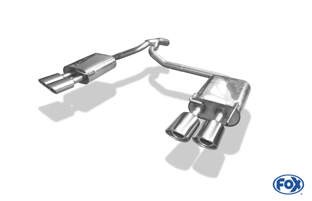 Ford Mondeo IV Fließheck 2,5l  Endschalldämpfer rechts/links - 2x106x71 Typ 33 rechts/links