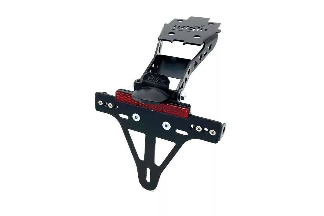 alpha Technik Kennzeichenhalter für Suzuki GSX-S1000 und GSX-S950 Typ WEK0 WEK1 WEK2 Modelljahr 2021-