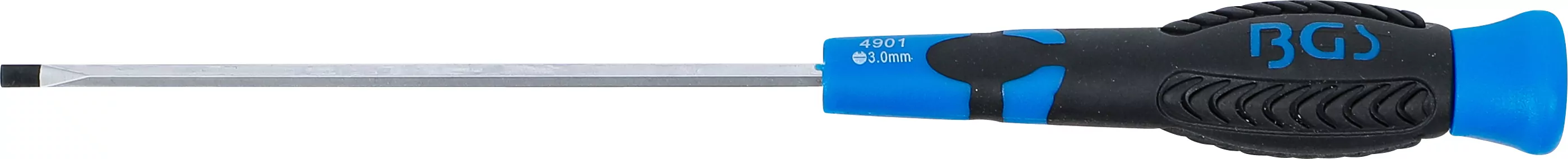 Schraubendreher | Schlitz 3 mm | Klingenlänge 100 mm