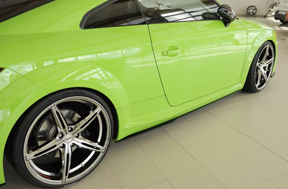 Rieger Seitenschwelleransatz für Audi TT RS (8J/8J1-FV/8S) | Roadster 05.16-08.18 (bis Facelift) nur für S-Line-Schweller auch TTS / TT-RS