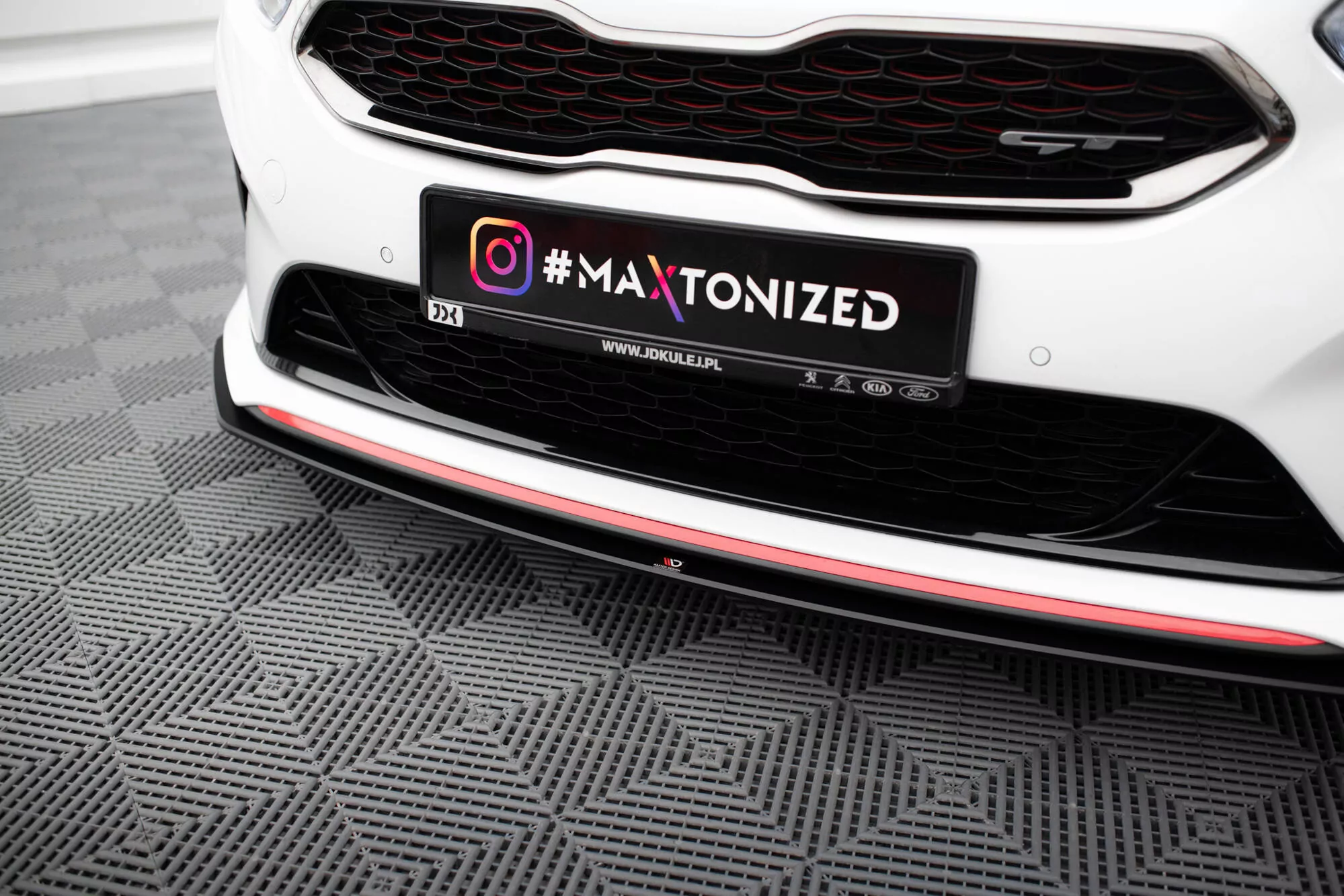 Street Pro Front Ansatz Für Für Kia Ceed GT Mk3 / Proceed Mk1