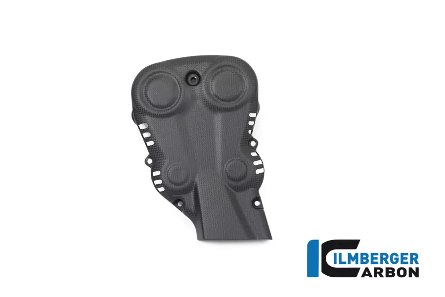 Ilmberger Carbon Zahnriemenabdeckung vertikal matt Carbon
