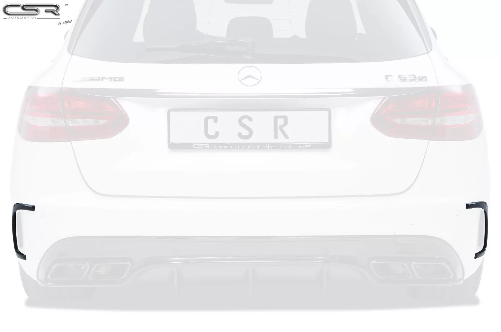 Airintakes Rahmen Heck für Mercedes Benz C-Klasse S205 AI019