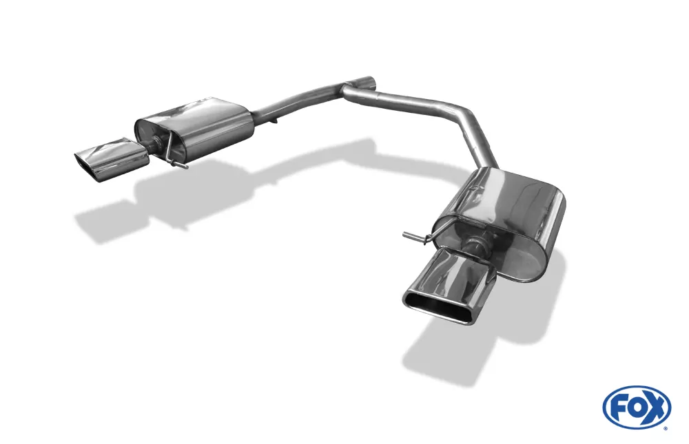 Skoda Octavia 5E  Endschalldämpfer rechts/links - 145x65 Typ 59 rechts/links