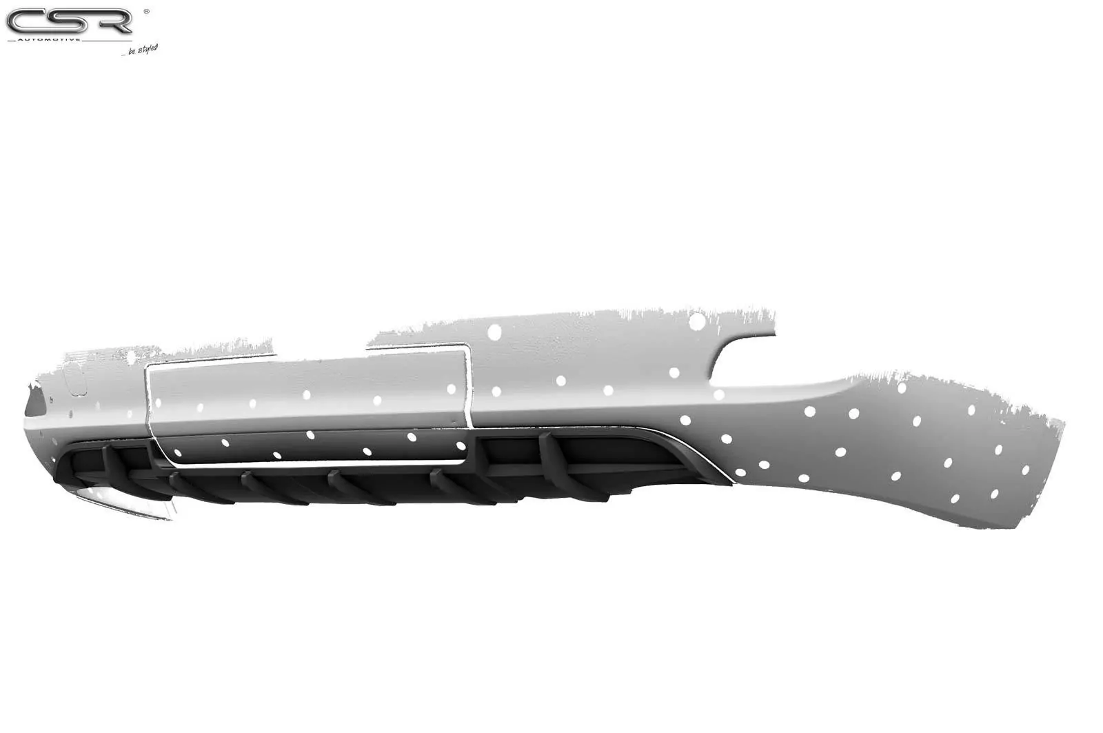 Heckansatz für Opel Zafira C Tourer mit Flex Fix HA229