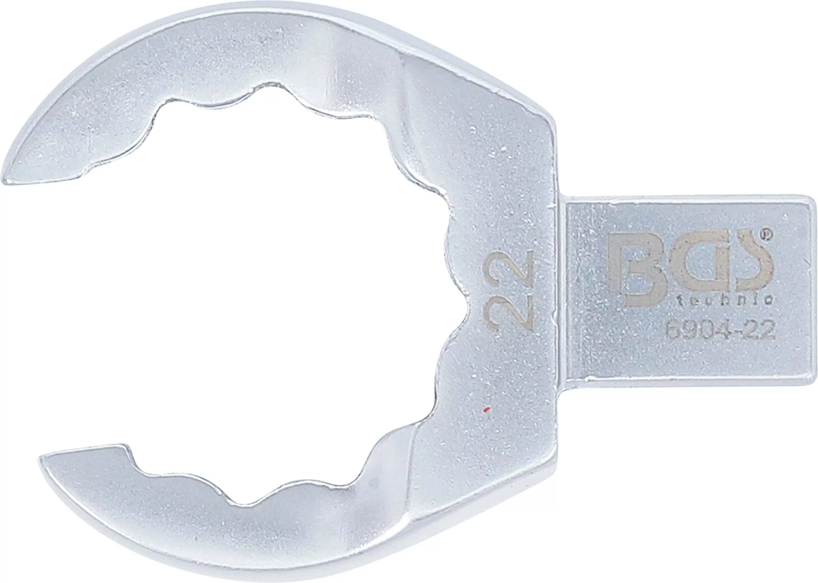 Einsteck-Ringschlüssel | offen | 22 mm | Aufnahme 9 x 12 mm