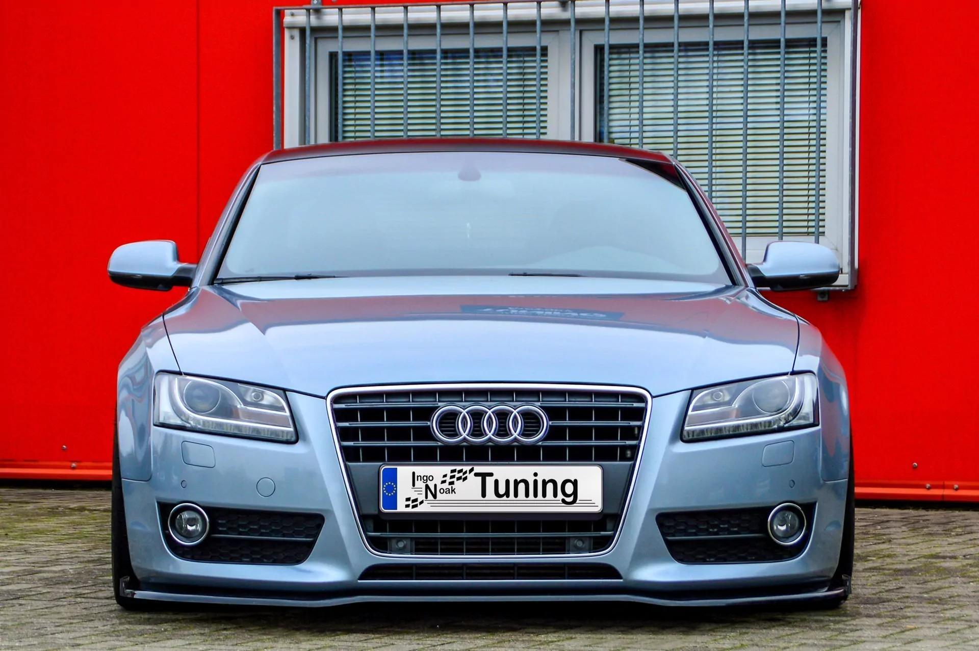 Cup Frontspoilerlippe mit Wing V2 für Audi A5 B8 Bj. 2005-2011