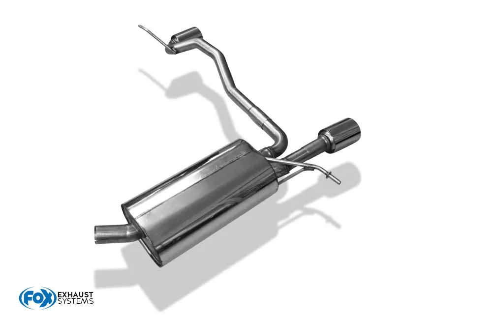 Dacia Duster 4x2 - Frontantrieb  Endschalldämpfer rechts/links - 1x90 Typ 12 rechts/links