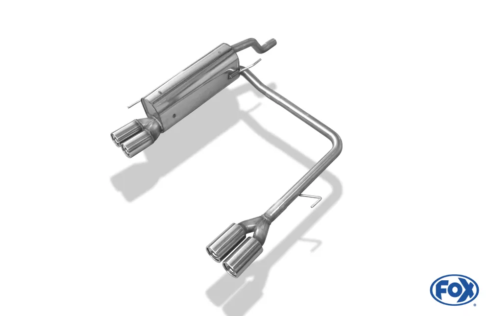 Fiat Grande Punto 199 - Benzin  Endschalldämpfer Ausgang rechts/links - 2x76 Typ 13 rechts/links