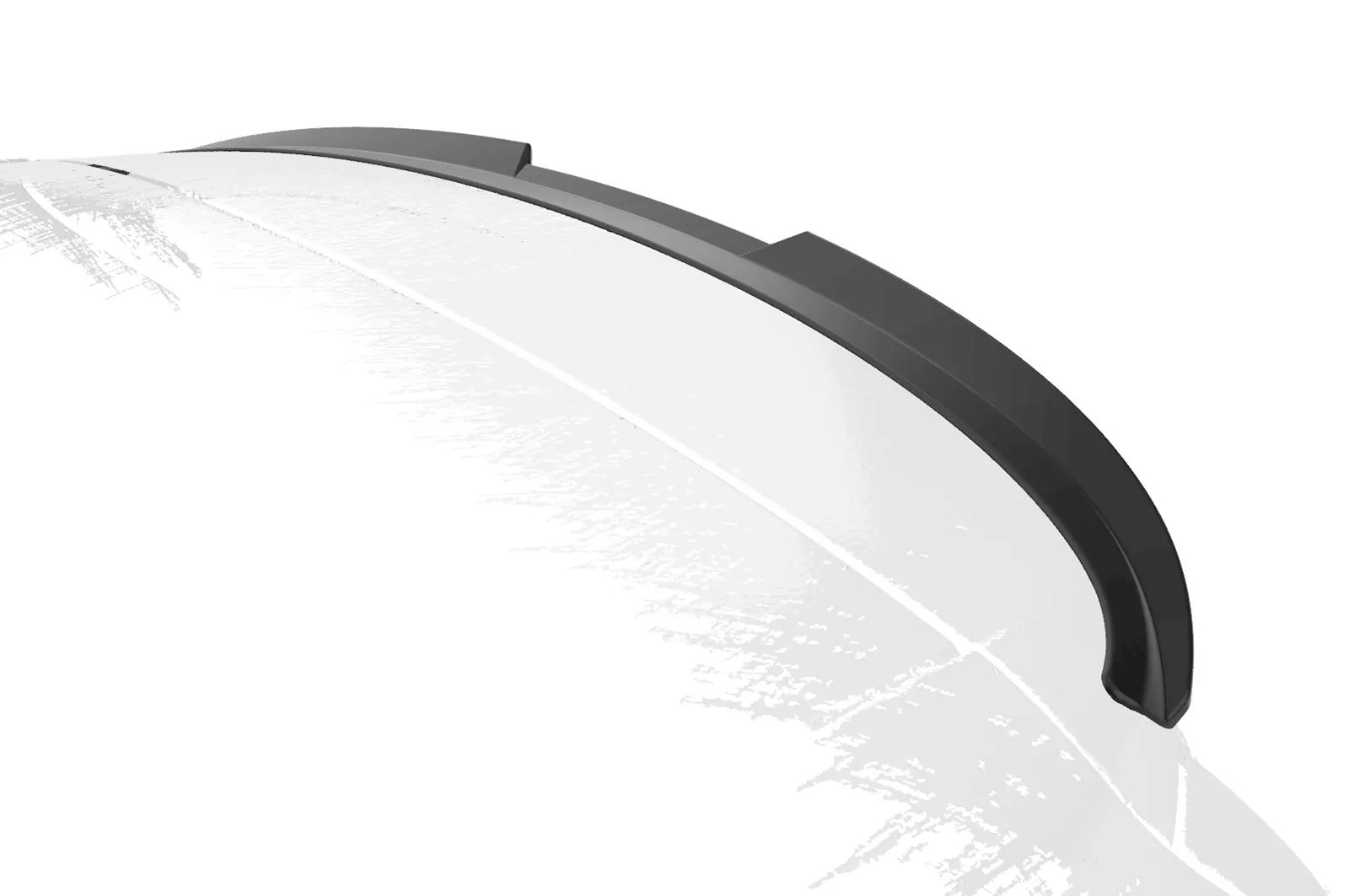 Heckflügel mit ABE für Ford S-Max 2. Gen HF910 Schwarz Strukturiert