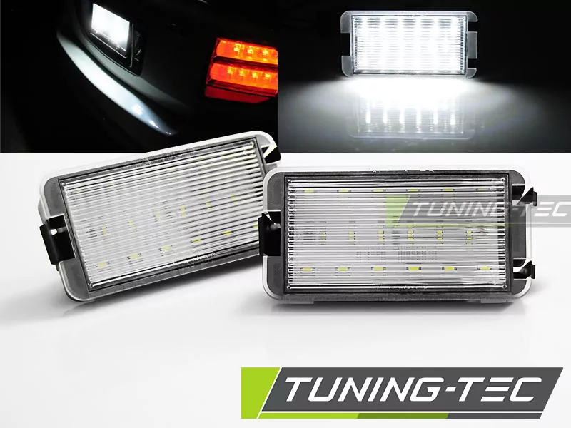 License Led Lights Fits Seat Ibiza / Cordoba / Leon / Altea / Arosa / Toledo