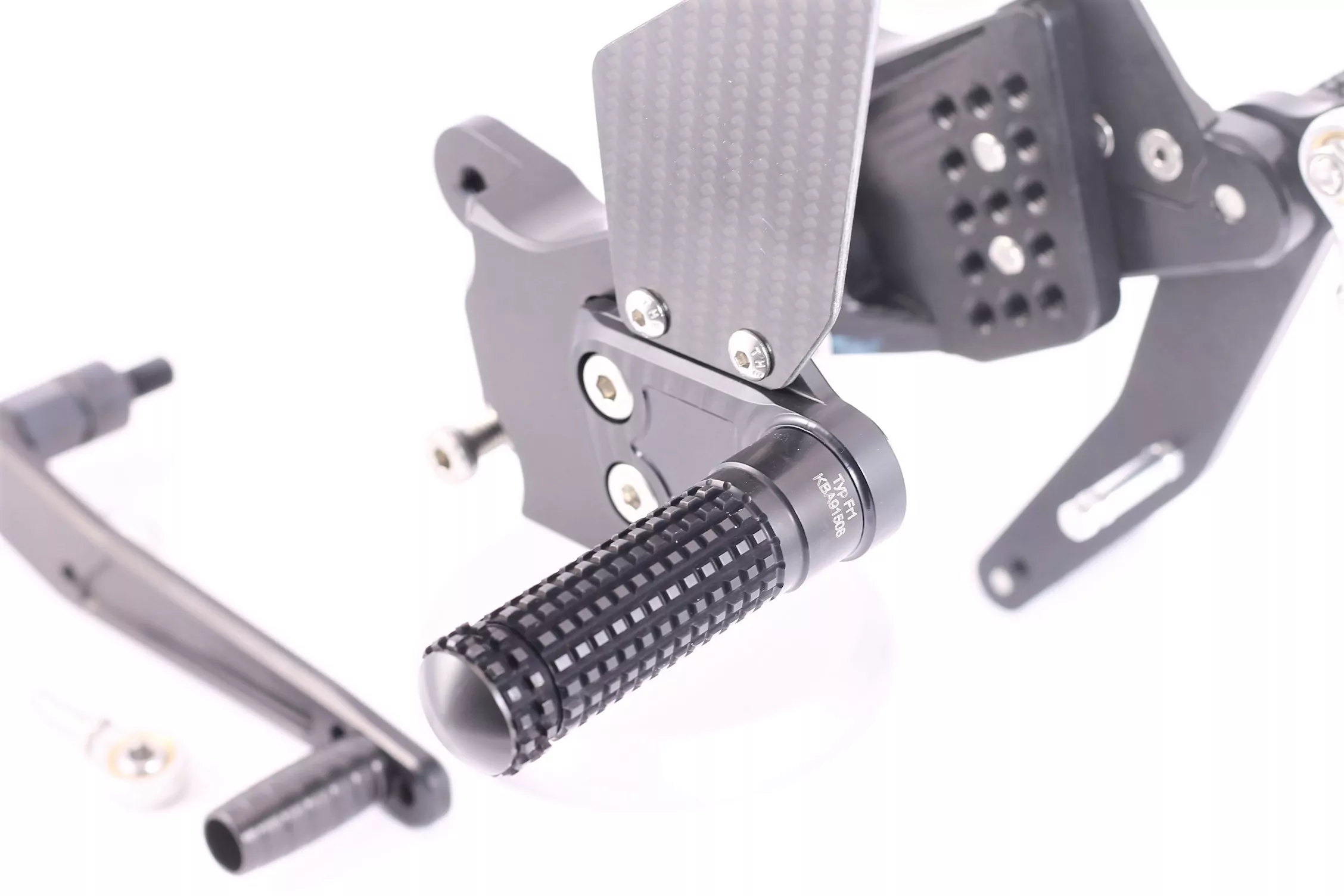 MG Biketec Sportfussrastenanlage / Rastenanlage / Fußrastenanlage mit ABE, gültig in D - A - CH für Suzuki GSX-R 1000 ab 2009-2011