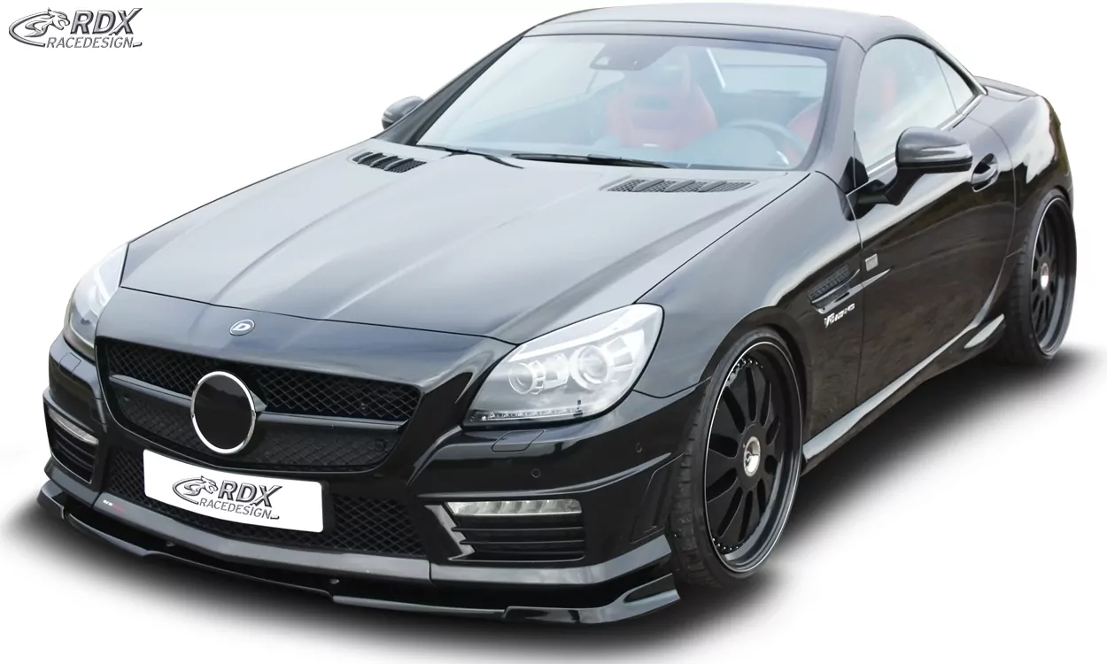RDX Frontspoiler VARIO-X für MERCEDES SLK 55 AMG R172 AMG (Passend an AMG bzw. Fahrzeuge mit AMG Frontstoßstange) Frontlippe Front Ansatz Vorne Spoilerlippe