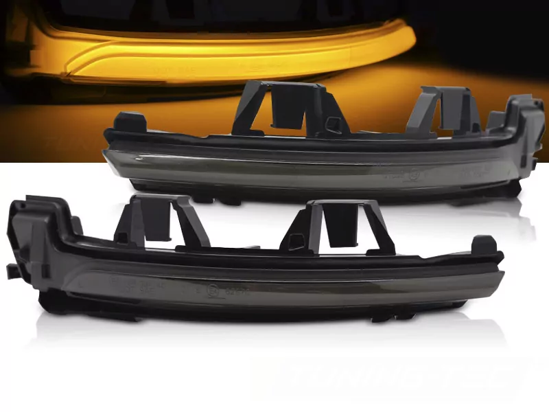 Indicator In The Mirror Smoke Led Fits Volvo S90 V90 V60 Xc40