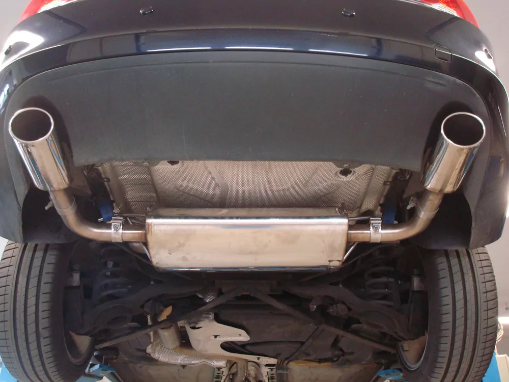 Volvo C70 II - Cabrio  Endschalldämpfer quer Ausgang rechts/links - 115x85 Typ 32 rechts/links