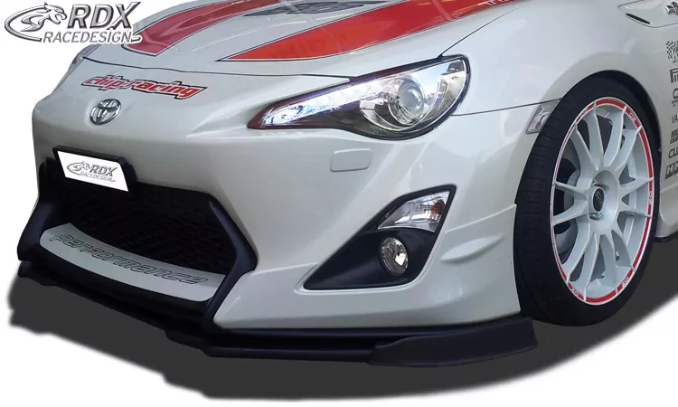 RDX Frontspoiler VARIO-X für TOYOTA GT86 (Passend an Fahrzeuge mit Aero-Paket) Frontlippe Front Ansatz Vorne Spoilerlippe