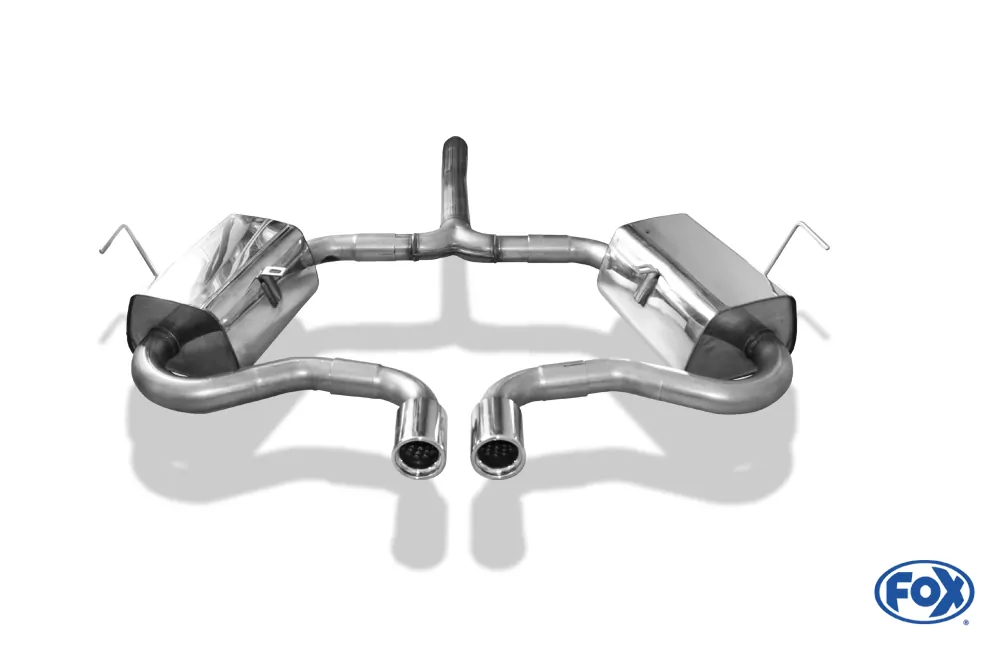 Mini Cooper S Cabrio R52  Endschalldämpfer rechts/links Ausgang mittig - 2x76 Typ 13
