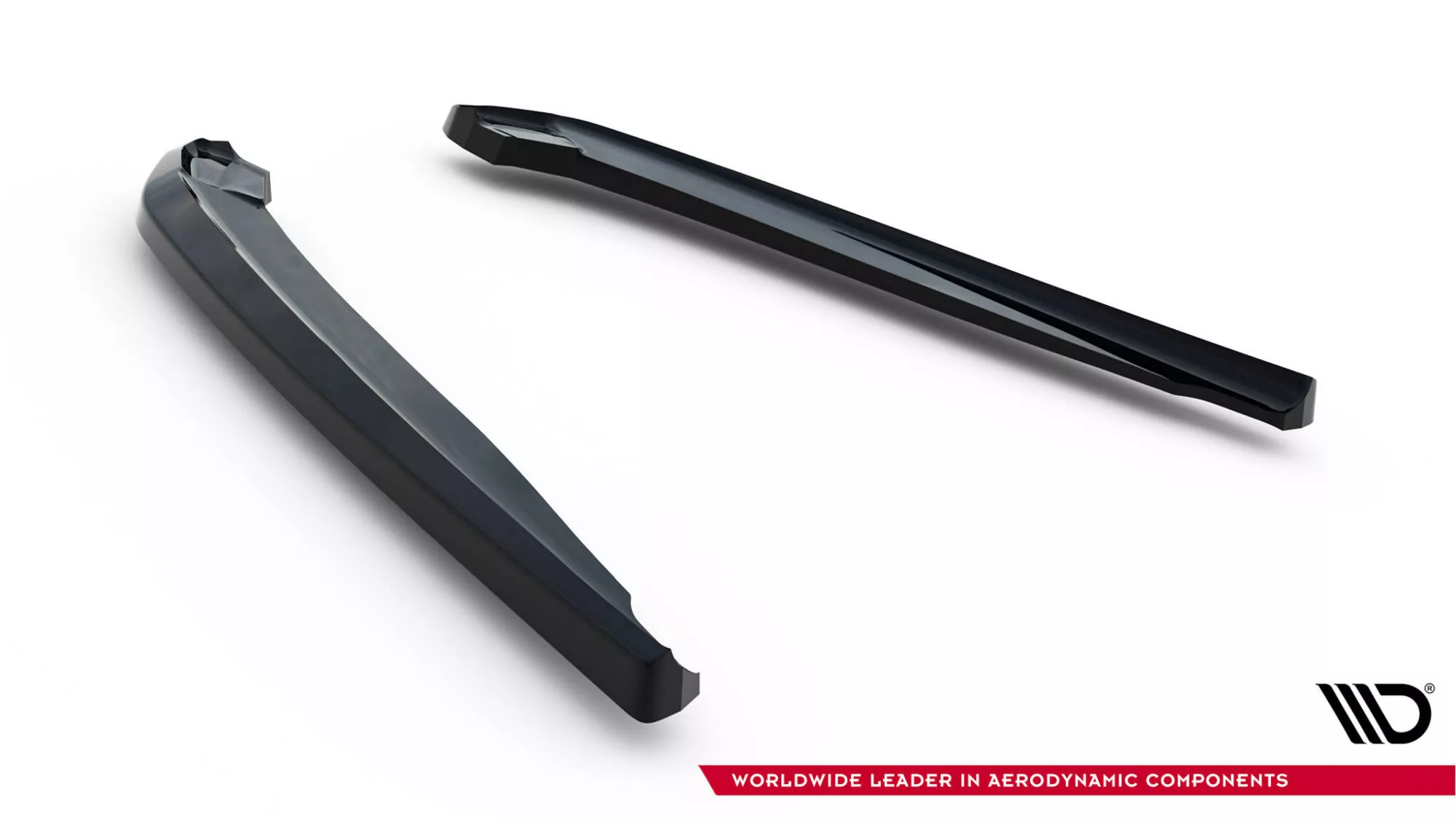 Heck Ansatz Flaps Diffusor Für BMW M550i Limousine G30  Schwarz Hochglanz