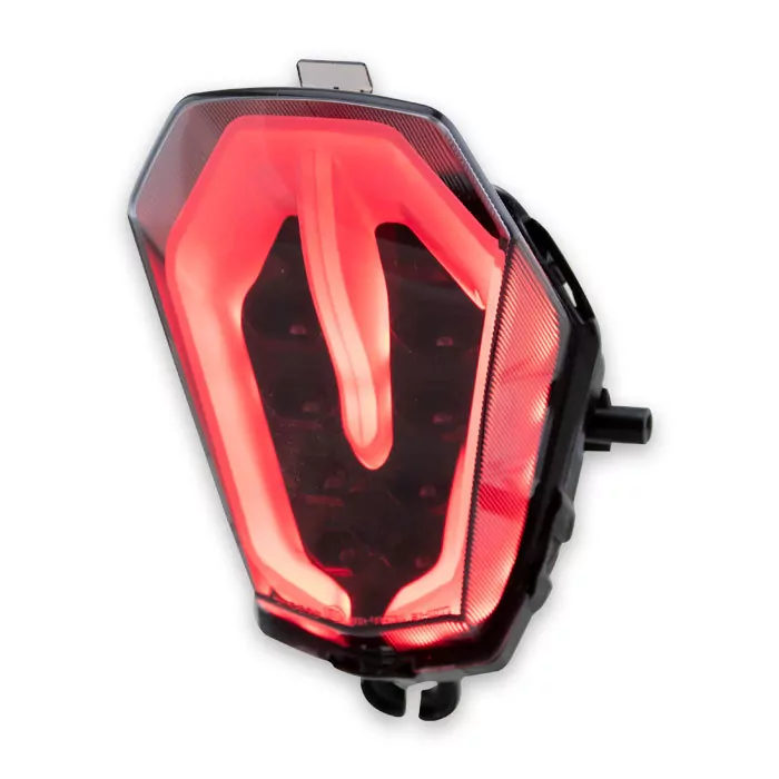 Led-rücklicht Suzuki Gsx-r1000/r, 17-18, Getönt, Reflektor Schwarz, E-geprüft