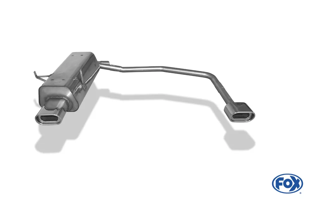 BMW E36 316/ 318/ 320/ 323/ 325/ 328  Endschalldämpfer Ausgang rechts/links - 135x80 Typ 53 rechts/links