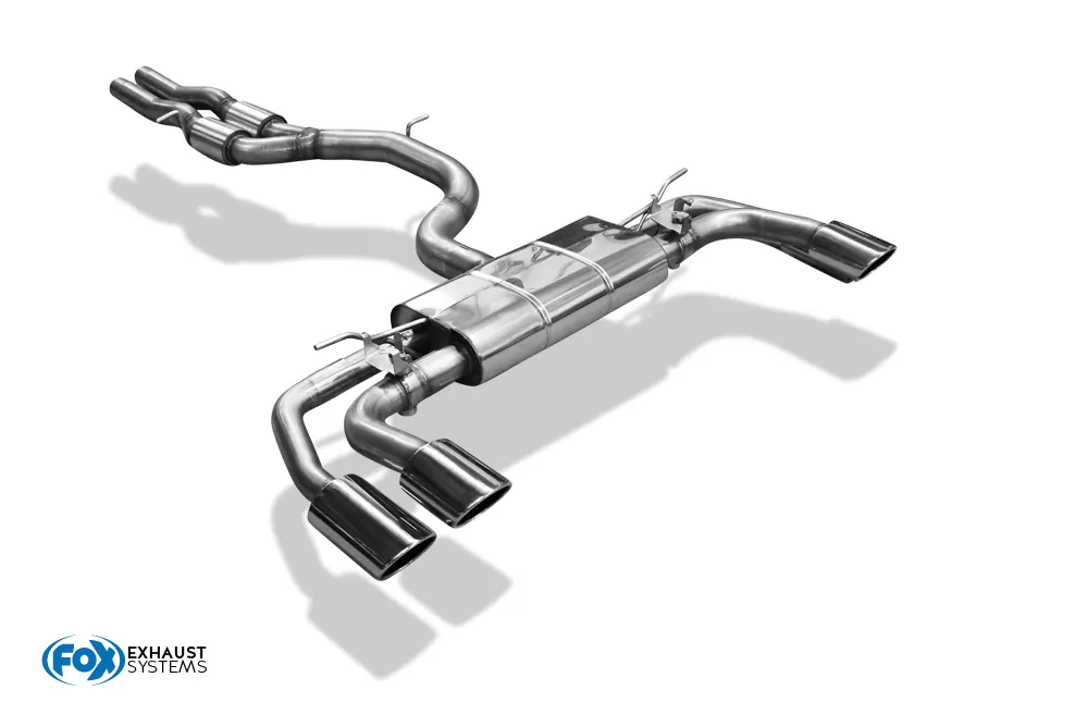 CUPRA Formentor 4x4 - VZ5  Endschalldämpfer mit 2 Abgasklappen - 2x115x85 Typ 44 rechts/links und Vorschalldämpfer