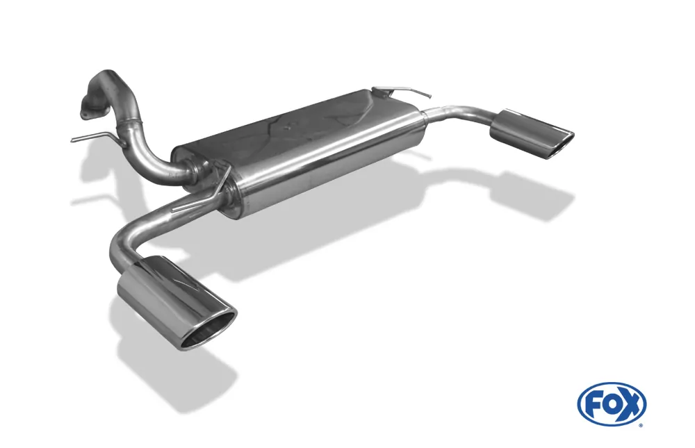 Mazda 5 - CR1  Endschalldämpfer quer Ausgang rechts/links - 115x85 Typ 32 rechts/links