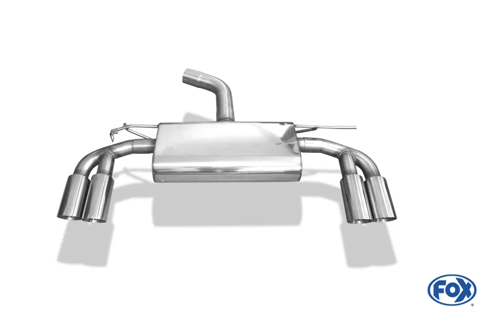 Audi A3 - 8V 3-türer  Endschalldämpfer quer Ausgang rechts/links - 2x80 Typ 25 rechts/links