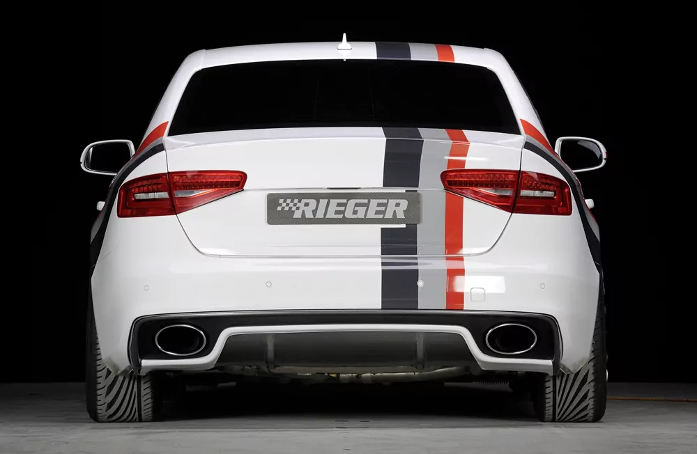 Endrohrblende rechts, chrom, 185x120mm oval für Audi A5 (B8/B81) Coupé 10.11-06.16 (ab Facelift)