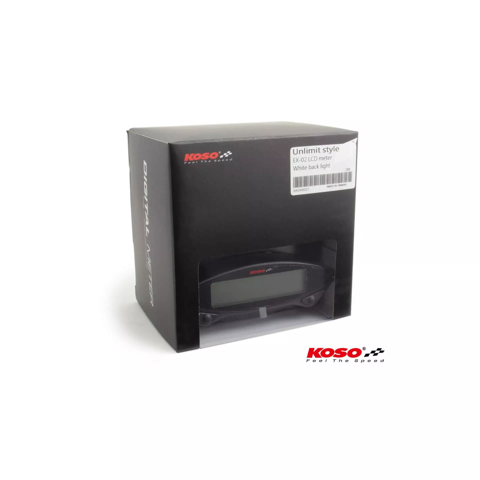 KOSO Digitaler Tachometer, DB EX-02 mit ABE