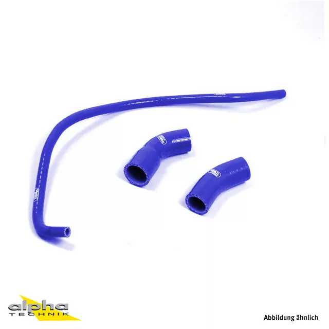 SAMCO SPORT Siliconschlauch Kit blau für Yamaha YZF-R1M MT10 SP Modelljahr 2015-2022