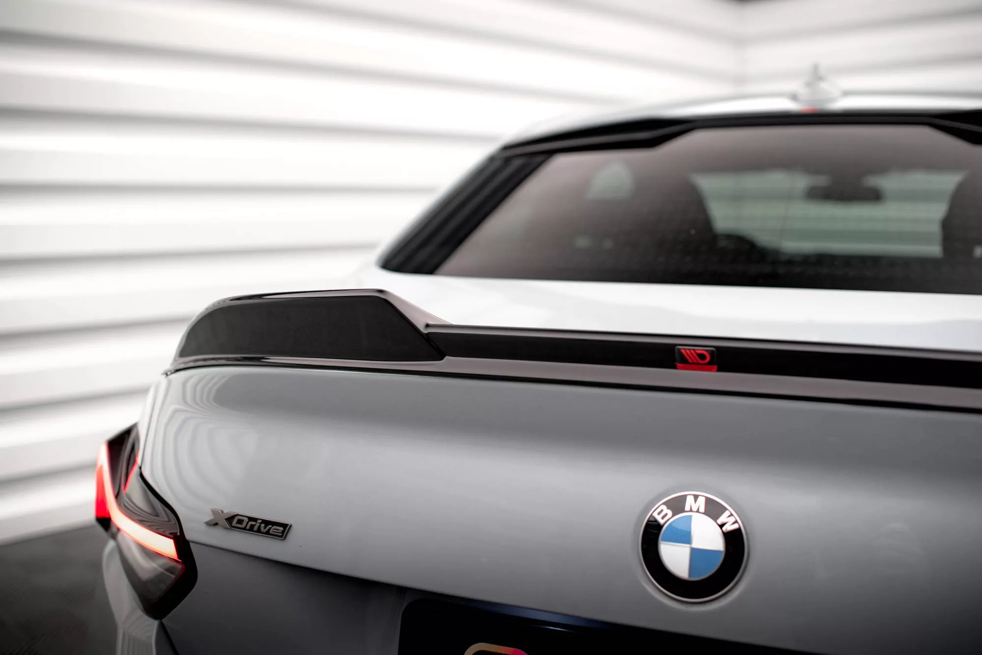 Spoiler CAP Für 3D BMW 2 Coupe G42 / M2 G87 Schwarz Hochglanz