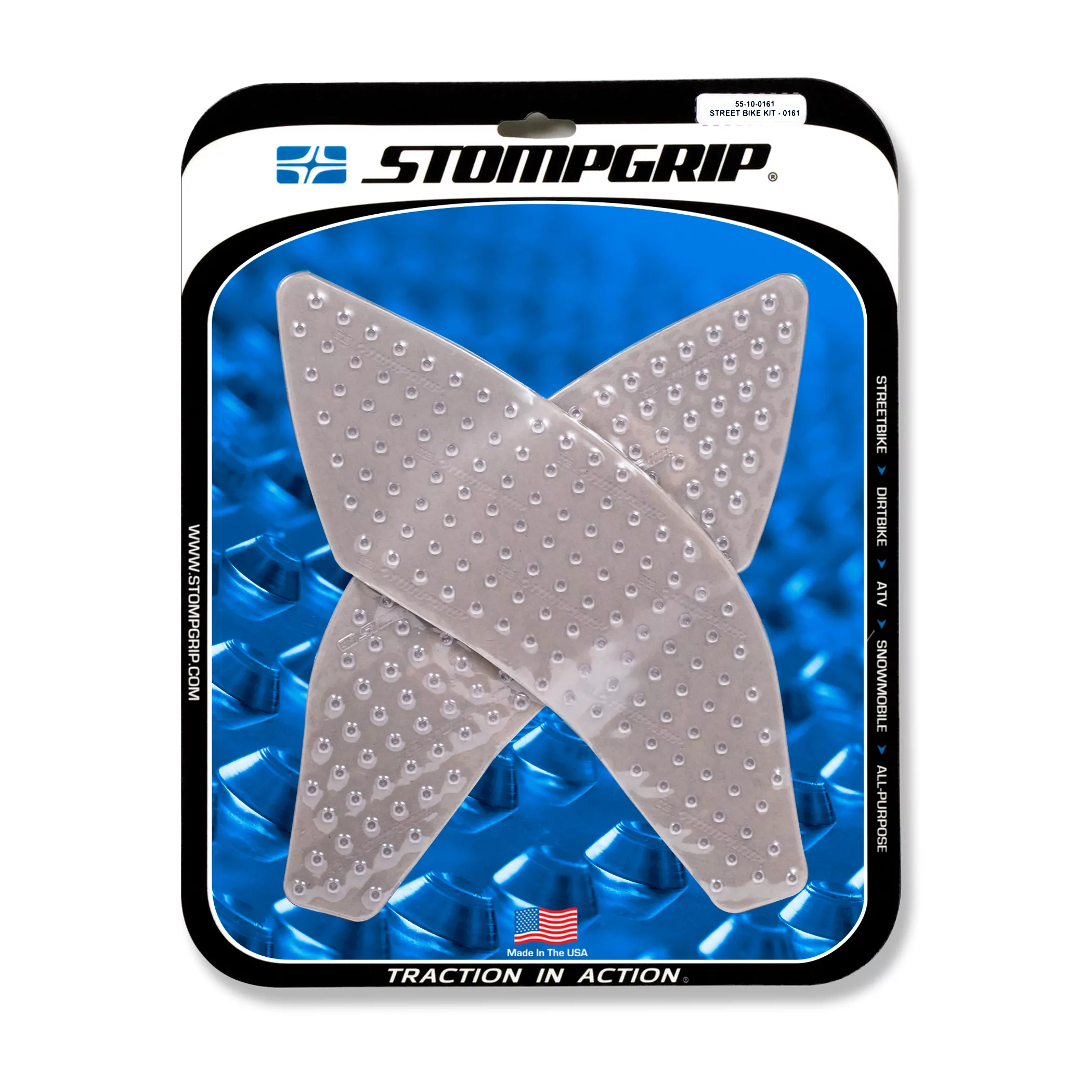 Stompgrip Traction Pad Volcano für Honda CB300 R 19-22 Klar