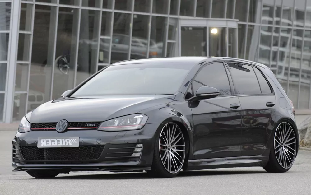 Rieger Kotflügel für extreme Tieferlegung für VW Golf 7 R-Line 5-tür. 10.12-12.16 (bis Facelift)
