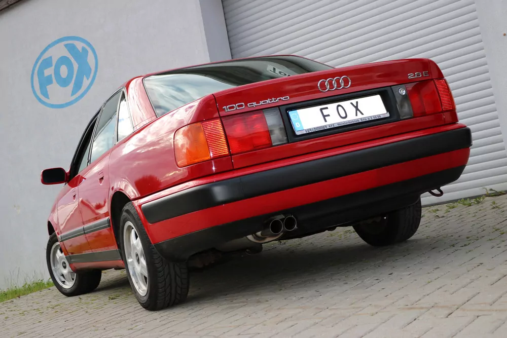 Audi 100/A6 quattro Typ C4  Endschalldämpfer - 2x70 Typ 14