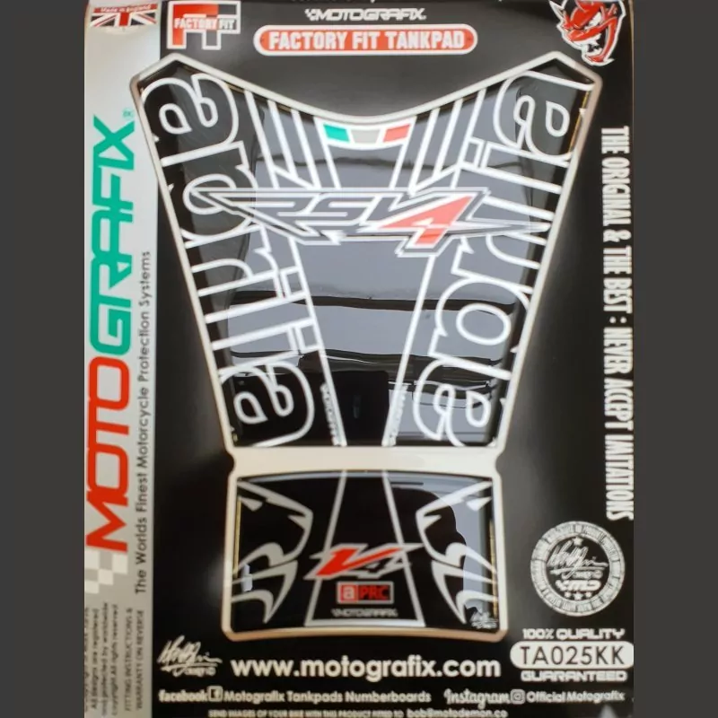 Aprilia RSV4 1100 Factory Tank Pad Motografix 3D Gel Protector TA025KK