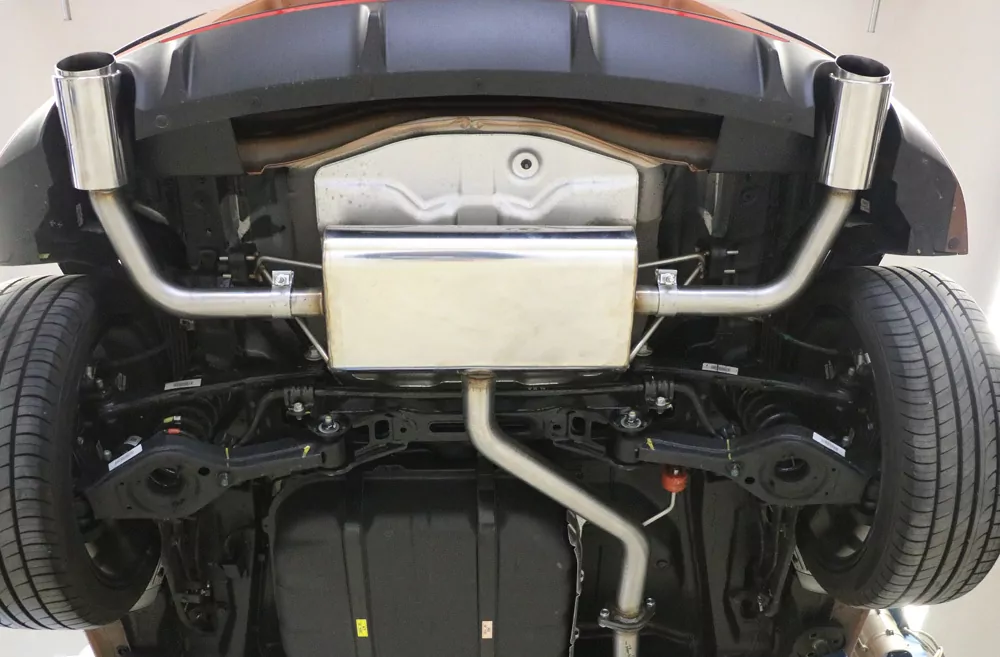 Hyundai i30 Turbo  Endschalldämpfer quer Ausgang rechts/links - 1x100 Typ 27 rechts/links