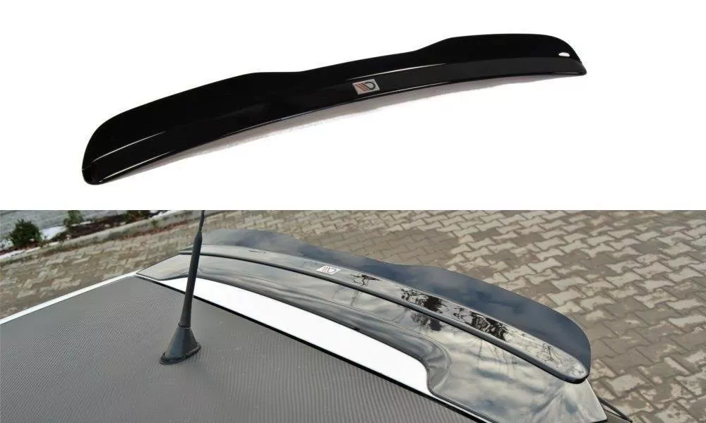Spoiler CAP Passend Für Passend Für FIAT GRANDE PUNTO ABARTH Schwarz Hochglanz Schwarz Hochglanz