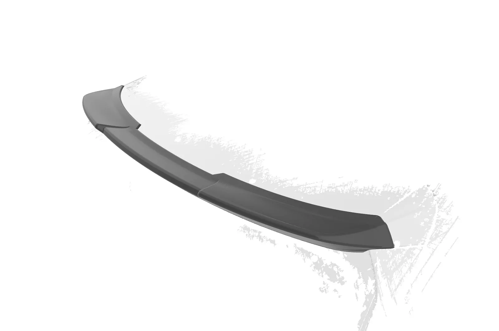 Heckflügel mit ABE für Audi Q3 F3 HF930 Schwarz Strukturiert