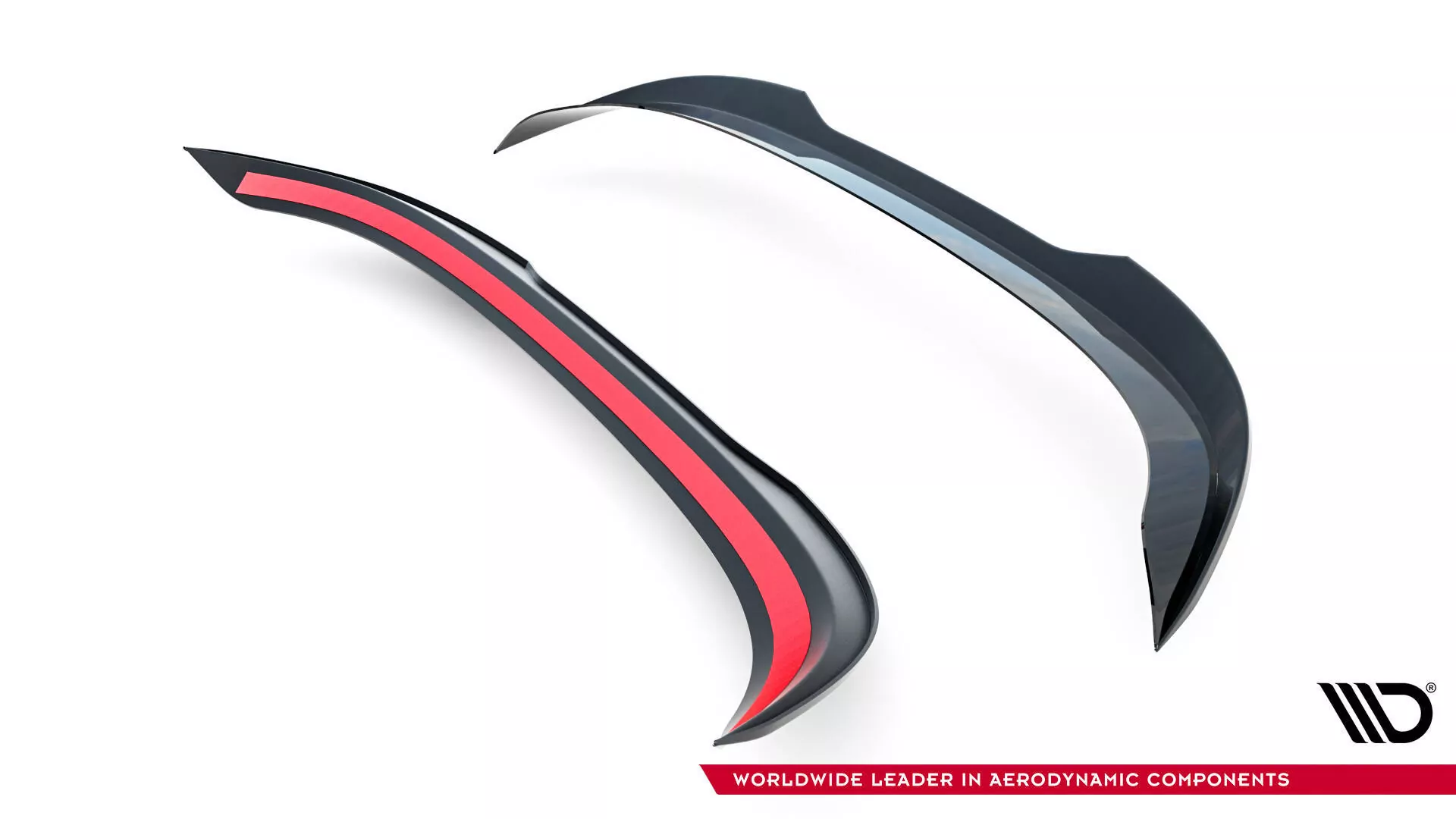 Spoiler CAP V.1 Für Volkswagen Golf 8 R-Performance / GTI Clubsport Schwarz Hochglanz