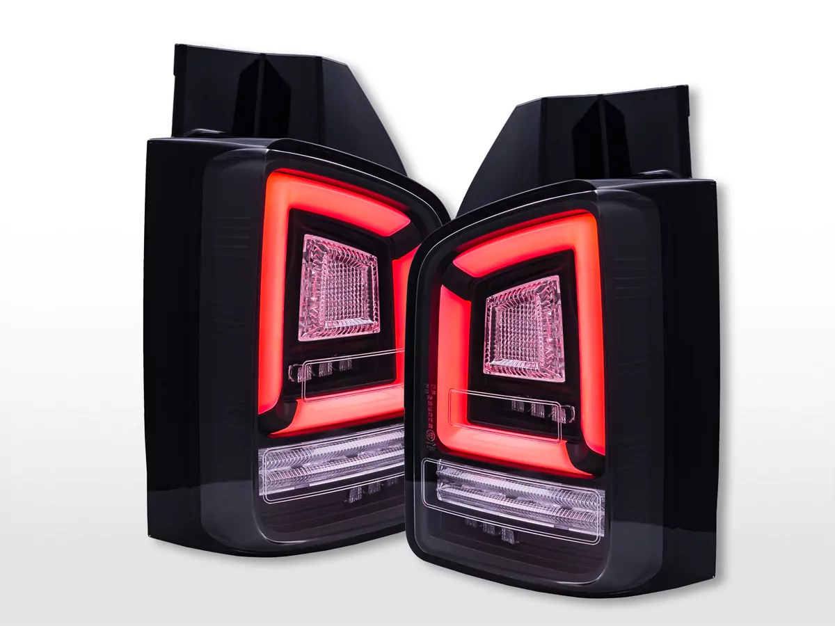 LED Rückleuchten VW T5  2010-2015 Heckklapentür-Version schwarz