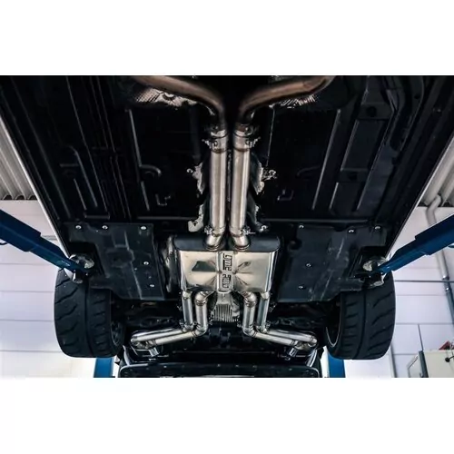 GME Edelstahl-Klappenabgasanlage 3" (76mm) für Dodge RAM DS 5,7L ( mit TÜV Prüfbericht )