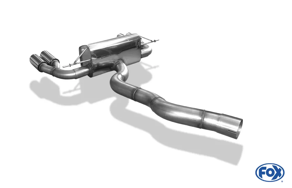BMW F32/F33/F36 - 435i - M-Paket  Endschalldämpfer quer Ausgang rechts/links - 2x80 Typ 25 rechts/links